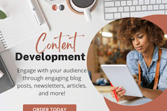 write dynamic content for your blog, website, email newsletter, articles, writer