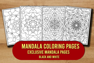 design mandala coloring pages