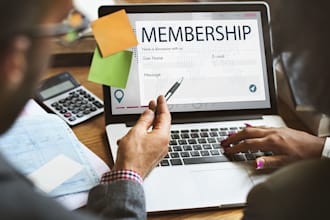 create a wordpress membership website