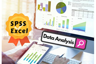 do data analysis in excel and spss