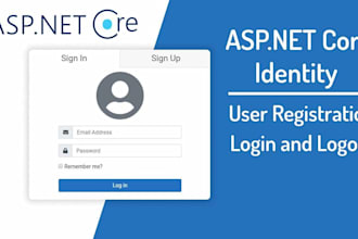 develop dot net core backend rest API