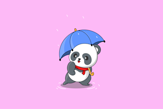 draw creative illustration with unlimited revisions