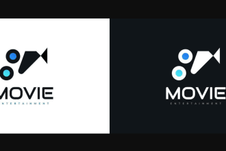 design photography, movie, and film production logo
