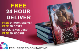 design professional fantasy book cover