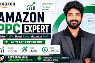 manage and optimize amazon PPC to lower acos and boost sales