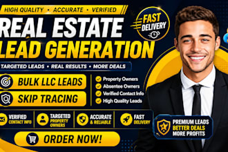 do real estate leads generation bulk llc skip tracing wholesale cold calling