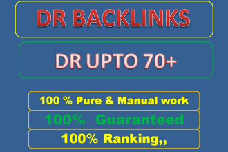 provide high authority domain rating permanent dofollow SEO backlinks