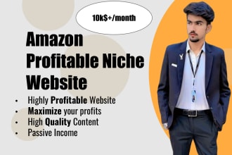 make a profitable money making amazon niche website
