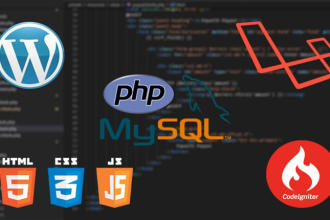 be your full stack developer for react PHP laravel  web api