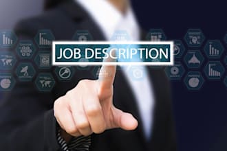 write a job description for any post