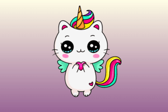 draw cute cartoon or animal illustration for you