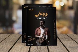 design event, food, promotional, concert, gym, business flyers, and posters