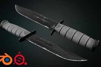 make 3d model assets ready for games