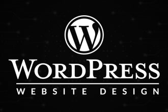 develop business wordpress website, ecommerce store design