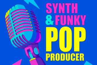 make synth funky pop music