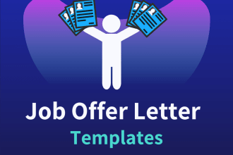make a formal job offer letter contract for company with letterhead