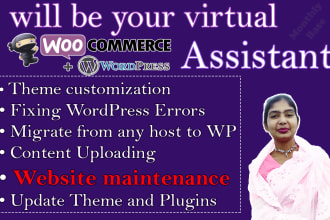be your website or ecommerce virtual assistant monthly