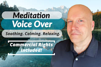 narrate your meditations, affirmations or sleep stories