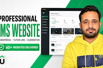 create lms e learning website like udemy
