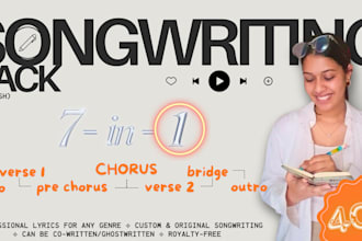 write a hit english song for you