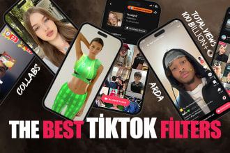 make amazing effects for you or your business on tiktok
