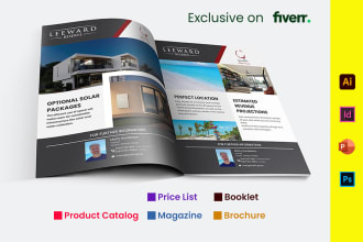do product catalog price list booklet or product brochure