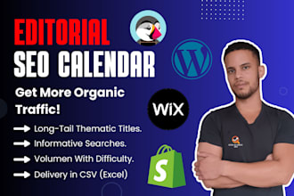 make a seo editorial calendar for your blog