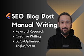 write SEO optimized articles and blogs in english and arabic