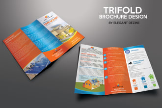 do Magazine Booklet Bifold Trifold Brochure design