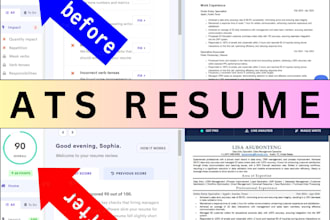 craft professional ats resume writing, design, and linkedin