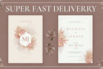 design the wedding invitation of your dreams