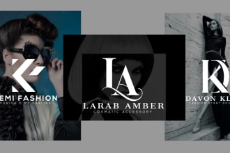 do modern luxury fashion clothing minimalist monogram logo