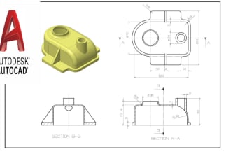 provide 2d, 3d and isometric autocad drawing services
