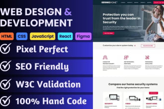 create responsive website in HTML CSS js and bootstrap