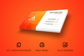 design personalized and professional business cards