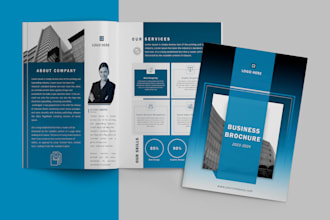 design premium corporate brochure, proposal and annual report