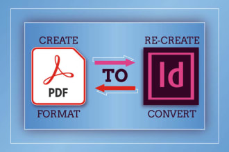 convert PDF to indesign, create, recreate fillable PDF indesign