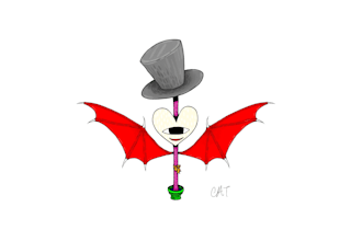 design your 2d character with 2 different color schemes logo