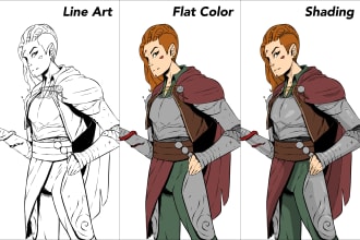 draw any character or dnd illustration for you