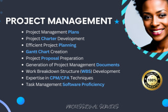 provide project management and business services