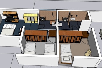 make 3d floor plans in sketchup