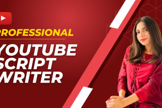 be your youtube scriptwriter