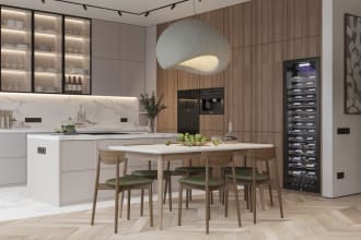 do realistic 3d renders and interior design in 3ds max