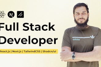 be your full stack nextjs developer