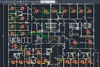 draw your architectural, electrical, plumbing plans, mep drawings