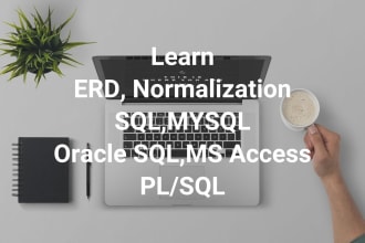 teach you databases, oracle sql, mysql, ms access, sqlite