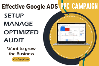 deeply audit google ads adwords PPC campaign, search ads management specialist
