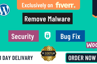 secure your wordpress websites, and remove malware