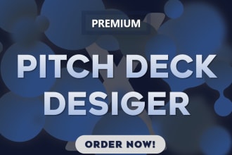 design business powerpoint presentation pitch deck template ppt or google slides
