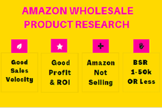 do amazon fba wholesale product research